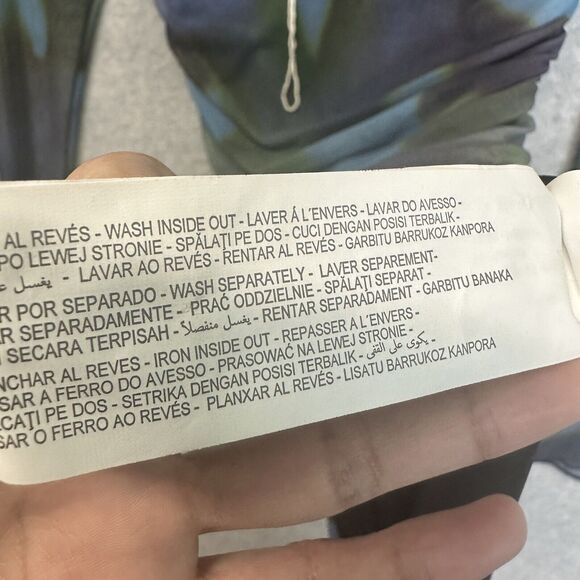 Pact Sleeveless Dress Women’s Size Small‎ Pink Geometric Print Organic Cotton - Picture 3 of 15